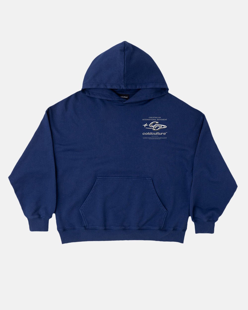 SPARKLY HOODIE COSMIC BLUE