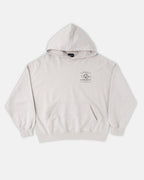 SPARKLY HOODIE PEARL GREY