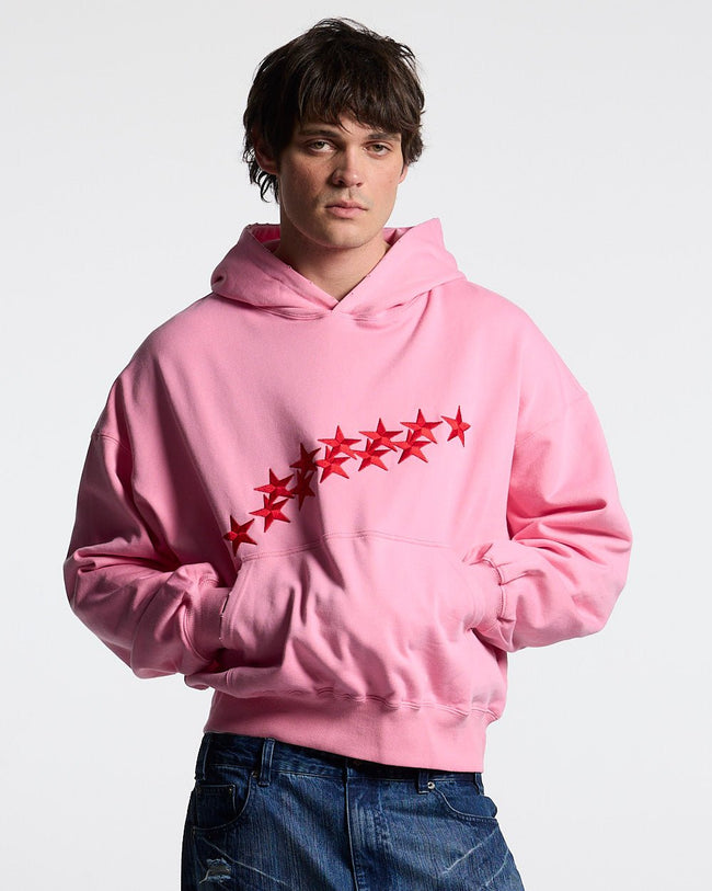 STARS HOODIE PANTHER PINK Main Image