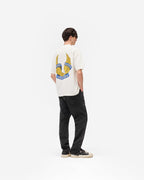Represent X Belstaff Born To Bike T-Shirt - Flat White