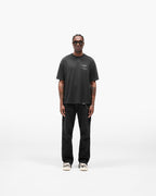 Revere Manor T-Shirt - Stained Black