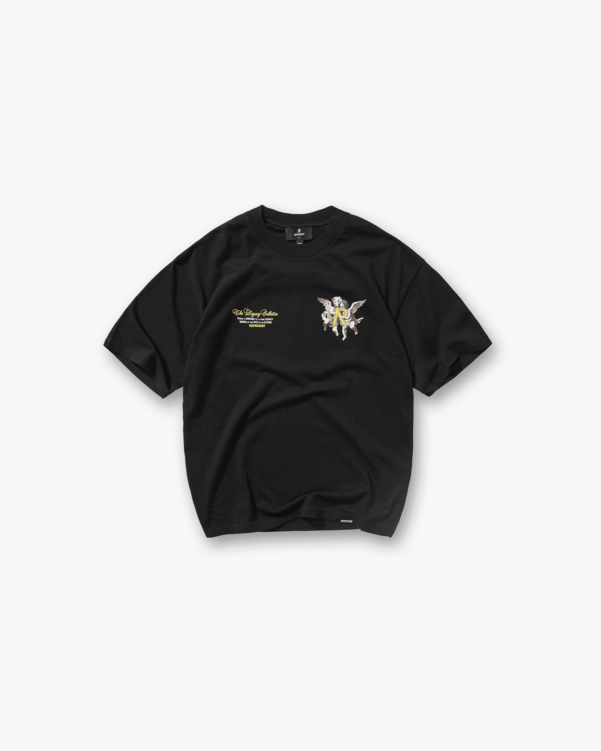 Legacy Cherubs T-Shirt - Jet Black