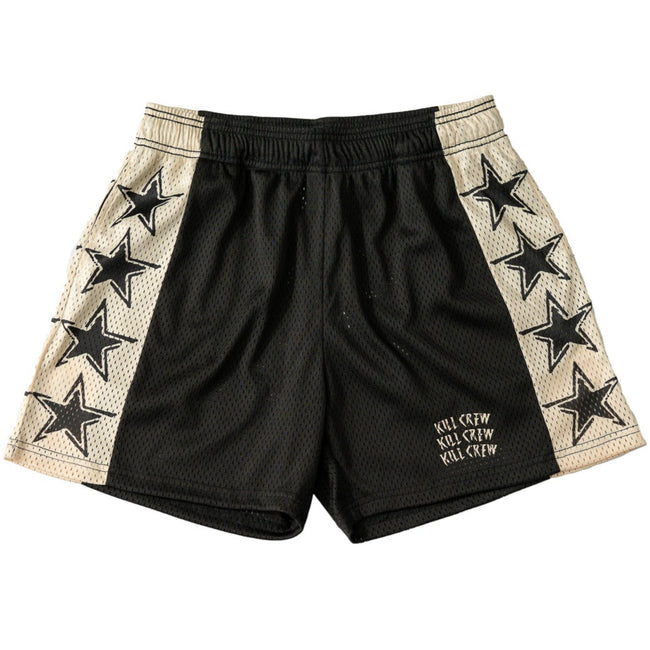 VENTED MESH SHORTS ALL STAR - BLACK / CREAM Hover Image