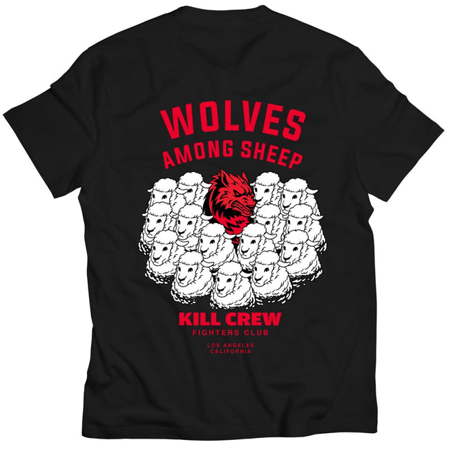 WOLVES AMONG SHEEP T-SHIRT v2 - BLACK Hover Image