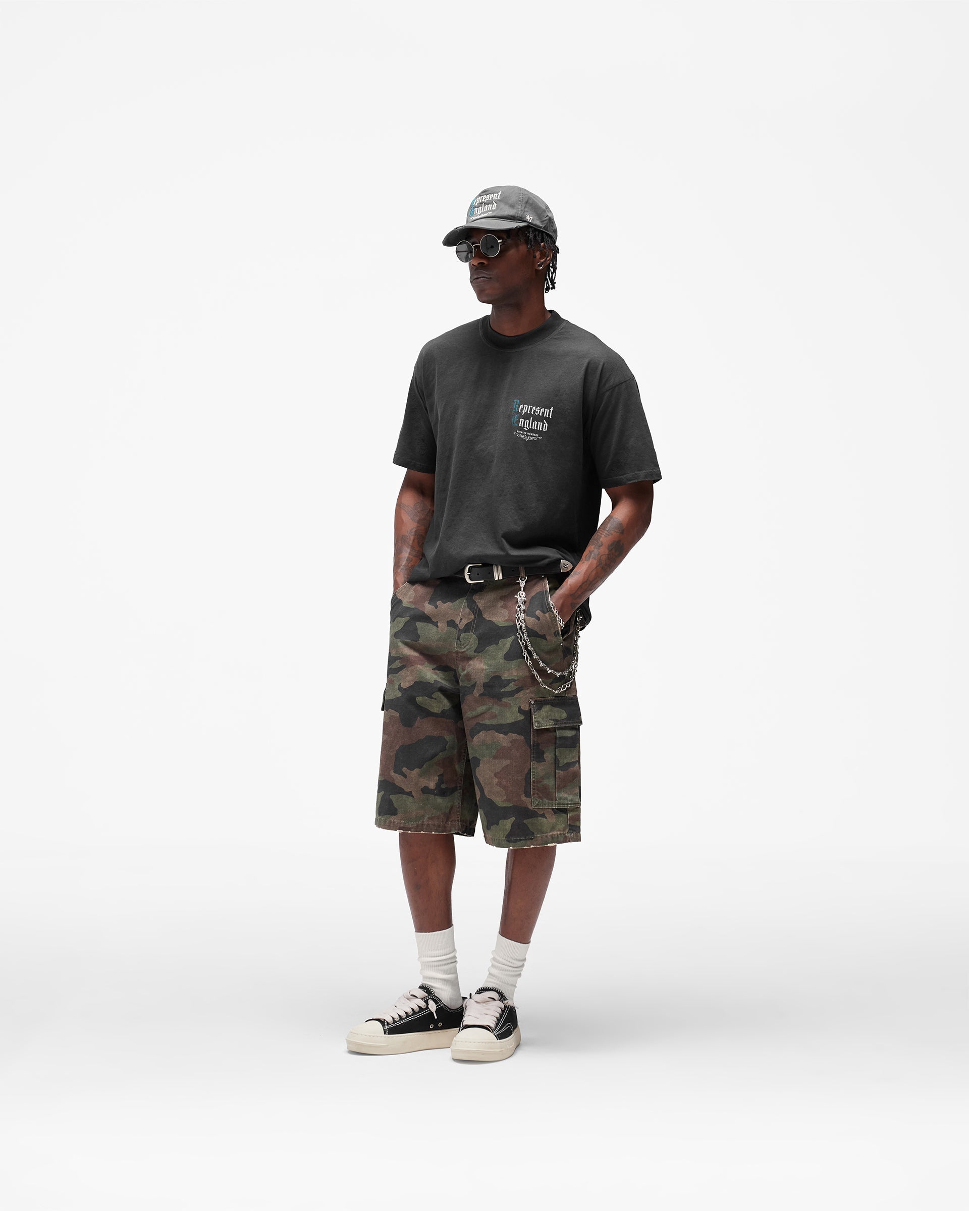 Private Members T-Shirt - Stained Black