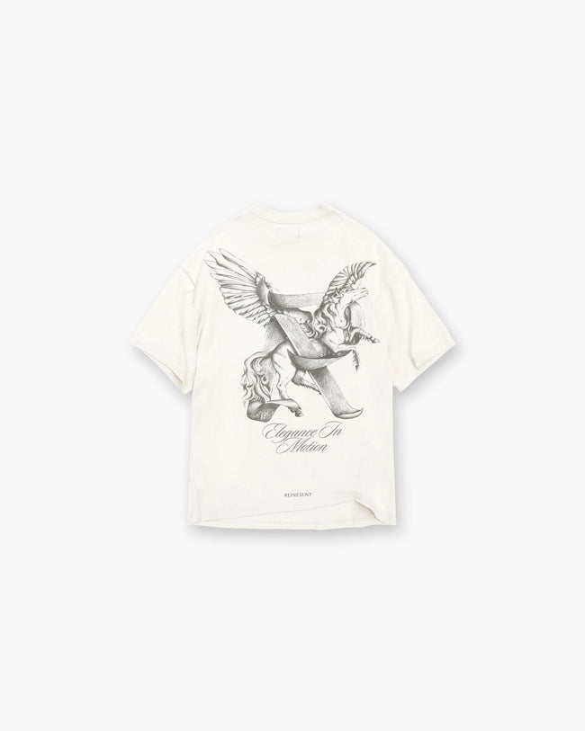 Elegance In Motion T-Shirt - Flat White Main Image